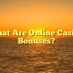 What Are Online Casino Bonuses?