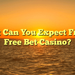 What Can You Expect From a Free Bet Casino?